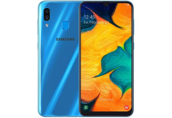 Samsung Galaxy A30 3/32 2019 Blue (SM-A305FZBUSEK)
