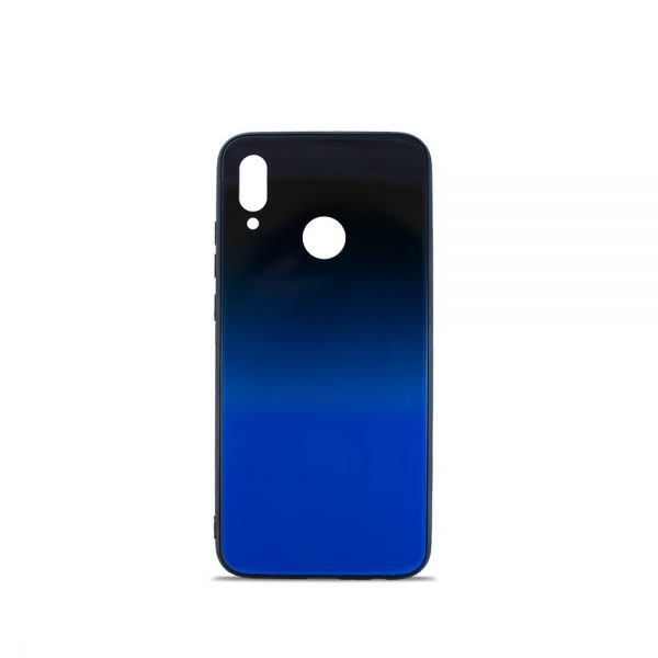 Чехол Glass Gradient Xiaomi Mi 8 Lite (Blue Abyss)