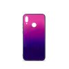 Чехол Glass Gradient Huawei P Smart Plus (Purple Barca)