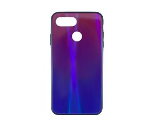 Чехол Glass Shine Gradiente Xiaomi Redmi 6 (Violet Barca)
