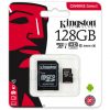 Kingston 128GB microSDXC UHS-I Canvas Select 80R class 10+SD Adapter (SDCS/128GB) 11456