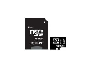 MicroSDHC 16Gb Class10 UHS-I SD adapter Apacer (AP16GMCSH10U1-R)